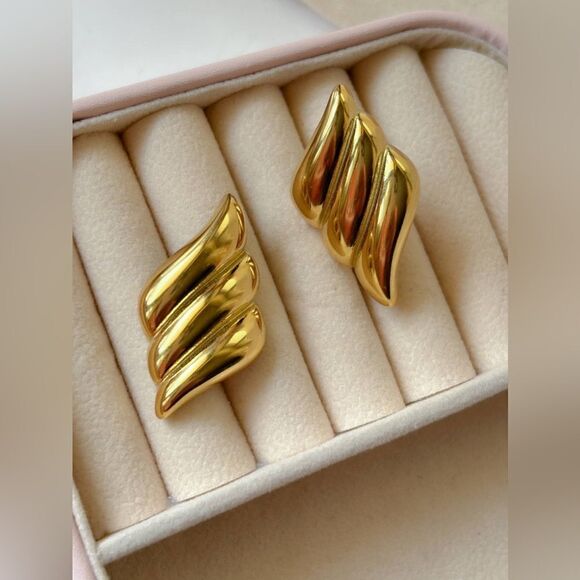 Geo earrings N1234 - Picture 1 of 5